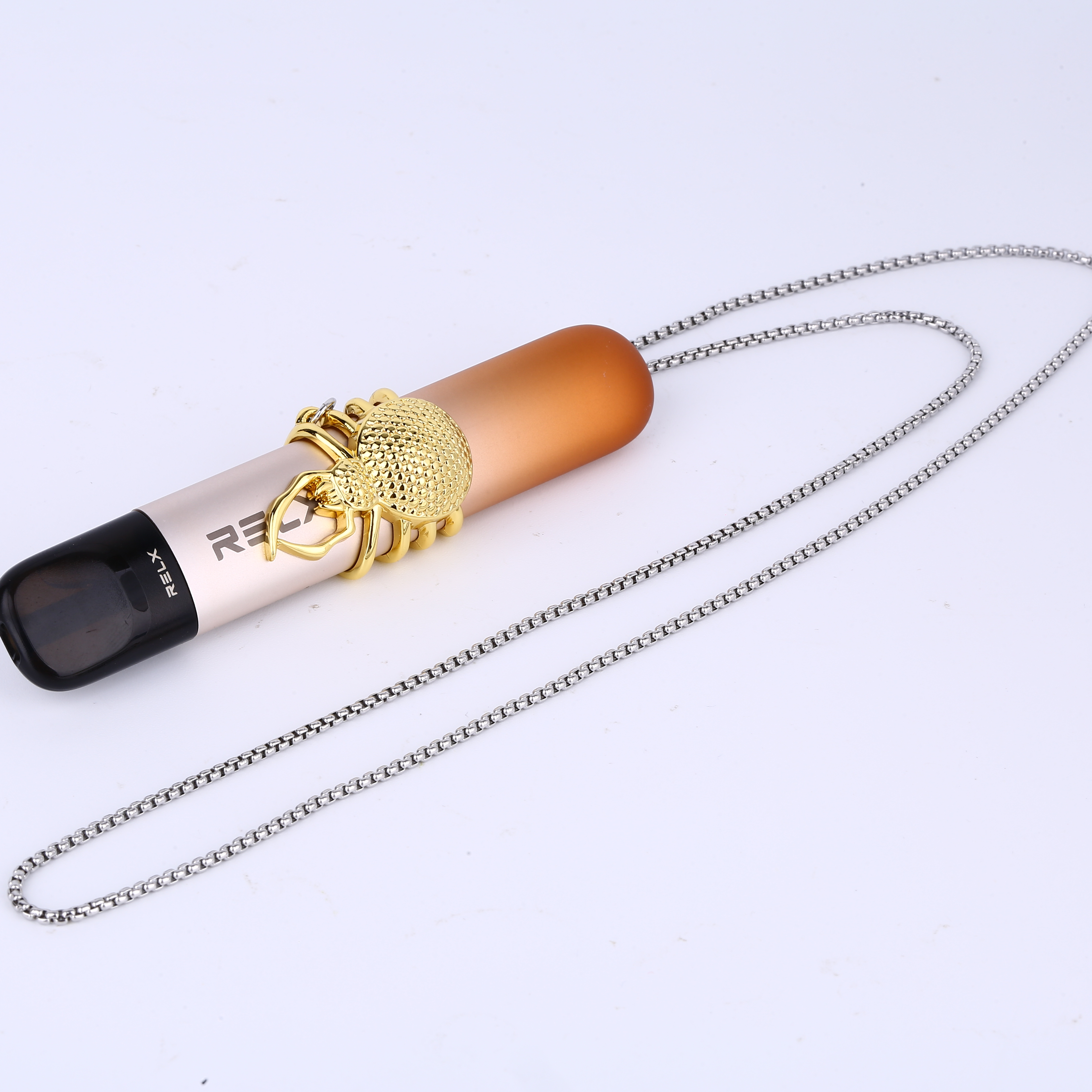 chotto heat-not-burn New fashion Molyvape Metal colors Spider Relx Case with Relx Lanyard for Vape