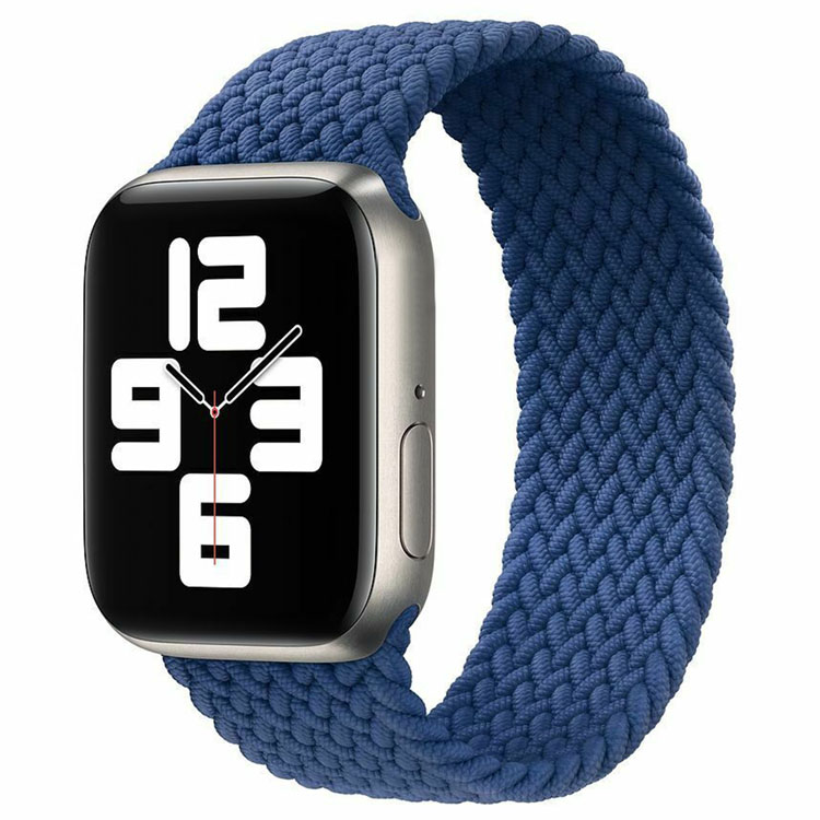 Ремешок Coolyep Соло для Apple iWatch 6 SE, плетеный сменный Браслет для наручных часов 42 мм 44 мм