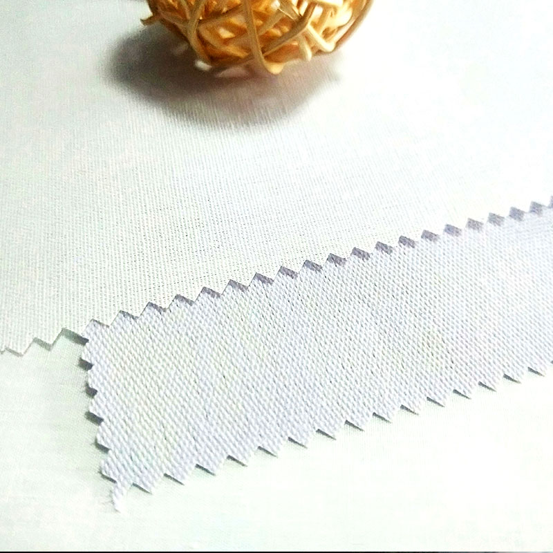 Hard hand feeling polyester collar lining resin fusible hat interlining fabric for garment