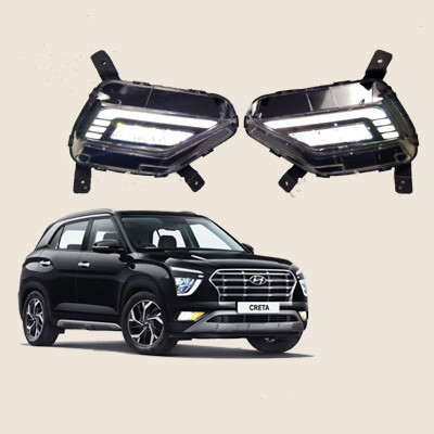 Передние фары для Hyundai ix25 2020-2021, дневные ходовые огни для Hyundai Creta 2020, противоударные фары для Hyundai Ix25 creta 2020-2021