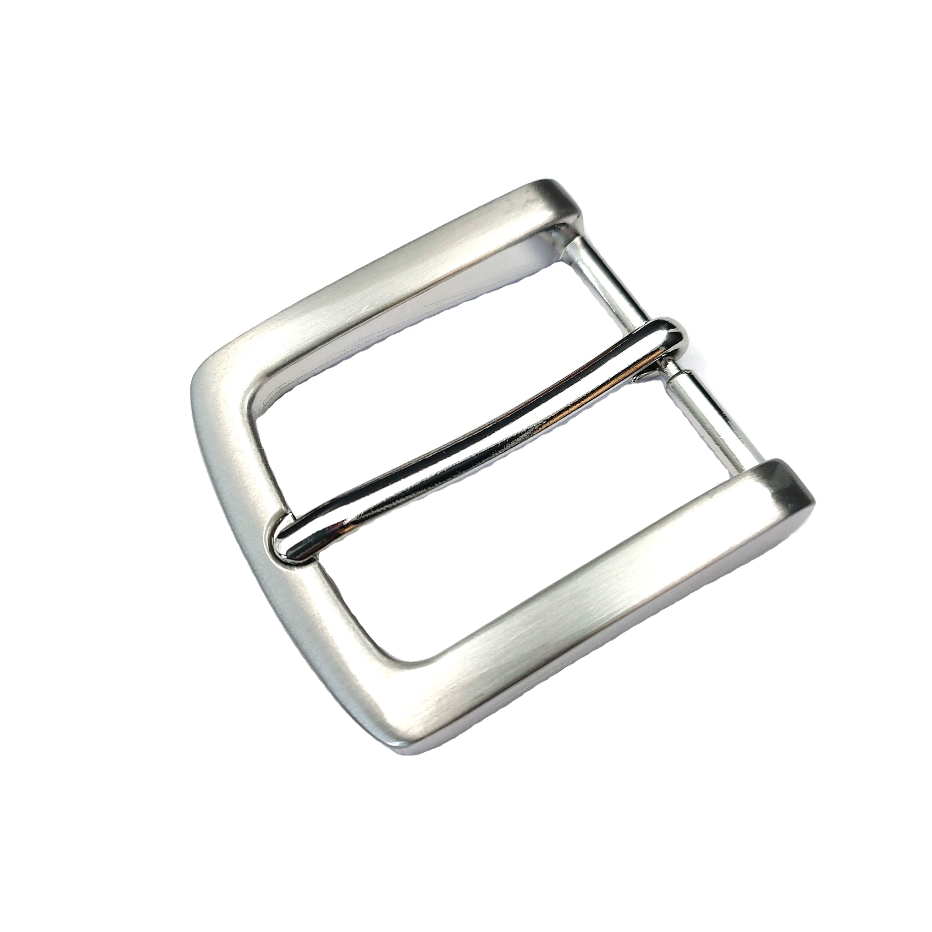 35-40mm factory price custom metal belt buckle nickle free high quality polishing pin belt buckles for men