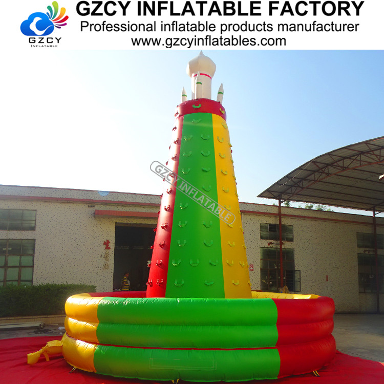 Hot Sale Inflatable Sport Rock Game Inflatable Climbing Wall