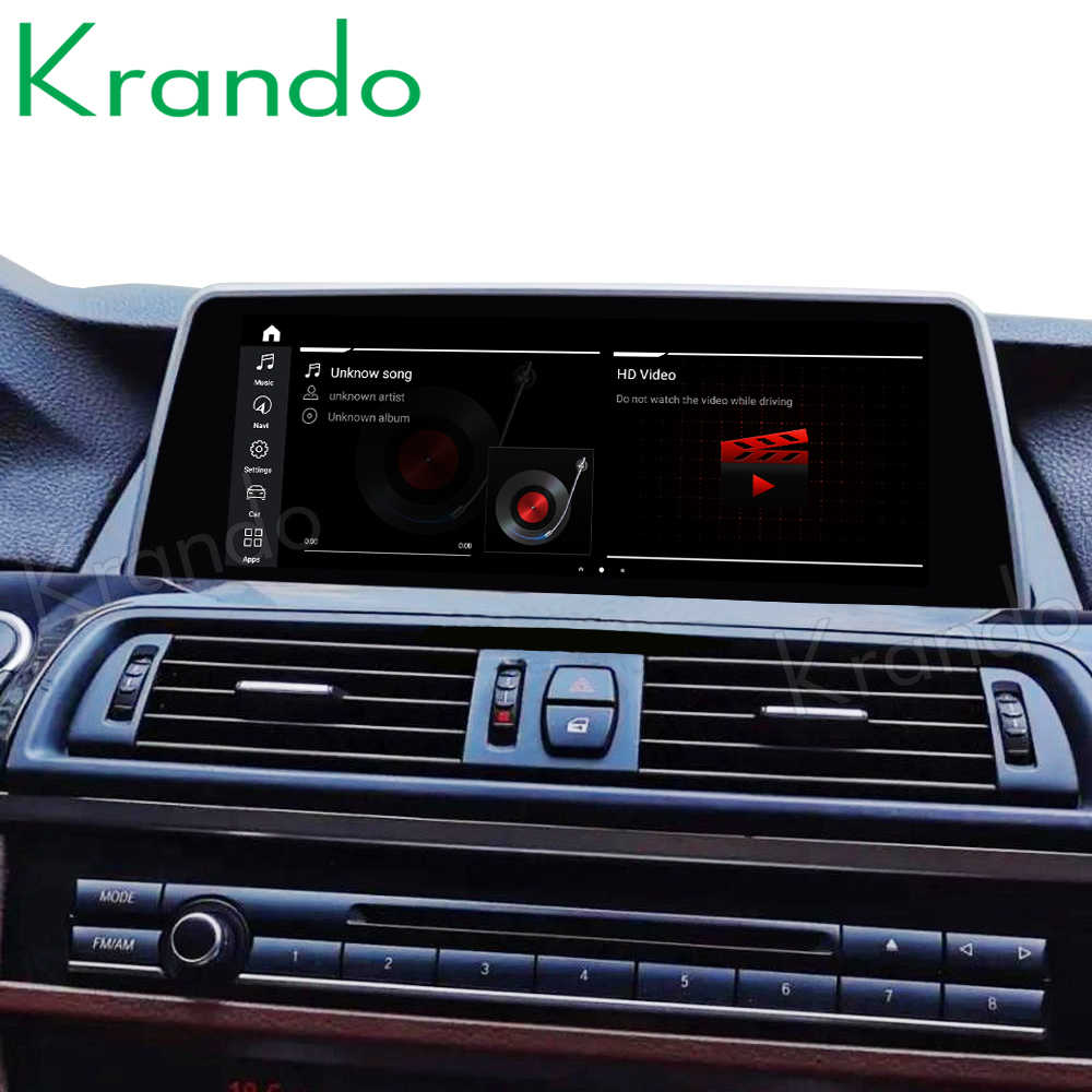 Krando Android 10,0, 4 ГБ, 64 ГБ, 10,25 ''автомобиля Navi аудио для BMW 5 серия F10 F11 2011-2016 НБТ CIC мультимедийное радио стенд экран Wi-Fi
