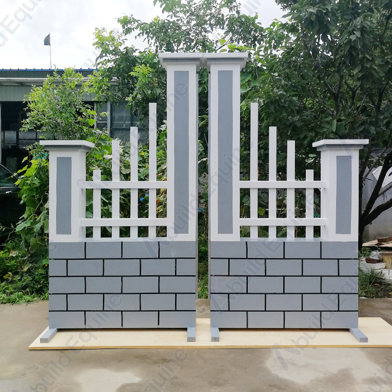 Personalized Equestrian Jumps Wing with PVC Panel