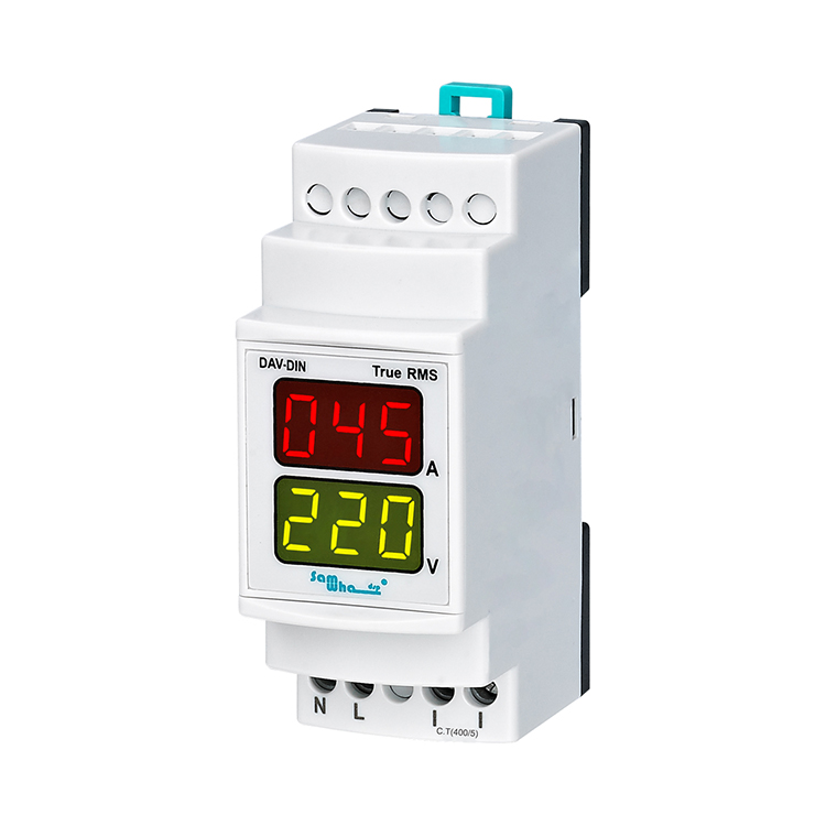 Цифровой амперметр и вольтметр Samwha-Dsp DAV-DIN-500/5 Ac