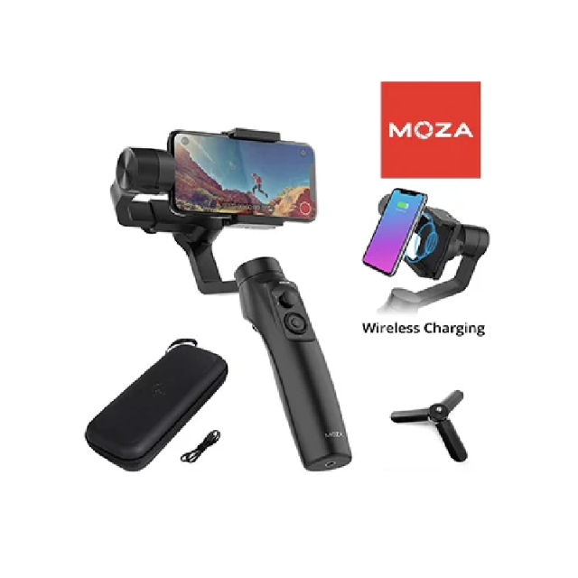 Moza Dropshipping Face Tracking 3 Axis Handheld Gimbal Smart Phone Holder Action Camera Video GImbal Stabilizer for Smartphone