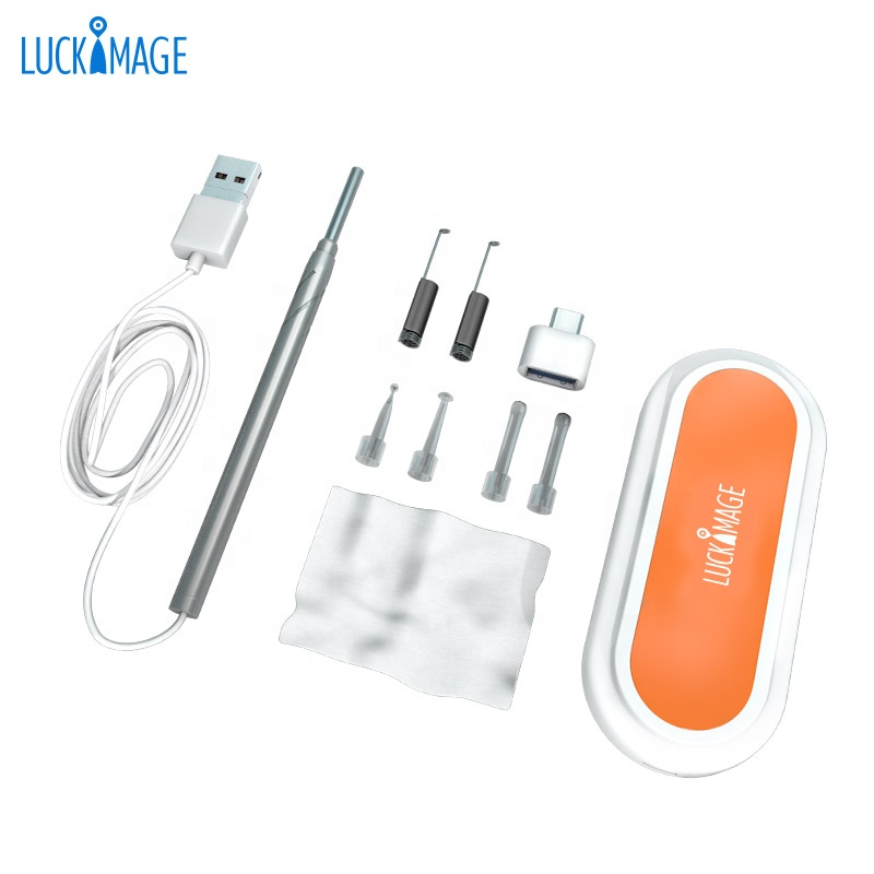 Luckimage настраиваемая HD Пиксельная визуальная usb эндоскопическая камера отоскоп
