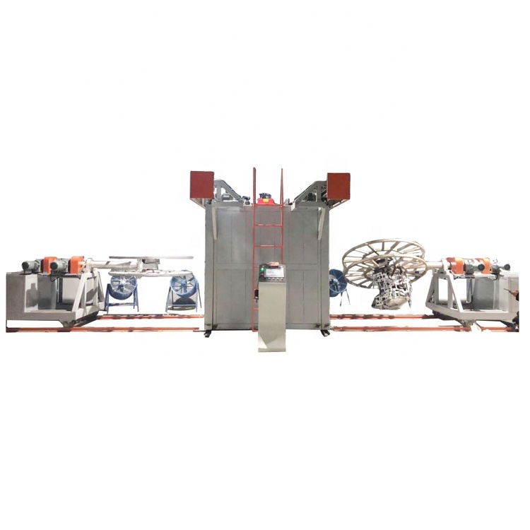 Easy operate automatic plastic fishpond rotomolding make machine equipment for sale