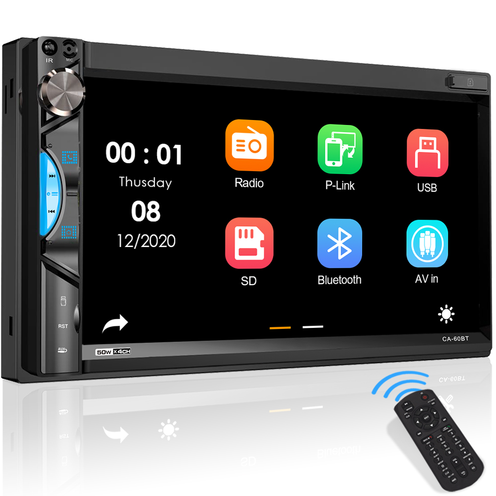 Универсальный 2din автомобильный Радио Mirrorlink функция двойной Din 7 дюймов автомобильный стерео MP5 мультимедийный плеер авторадио USB AUX-IN SD карта
