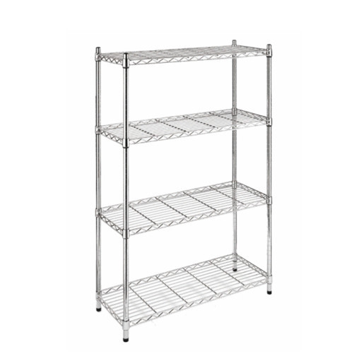 Metro Commercial 4 layer Adjustable Chrome Steel Storage Shelving Wire Rack