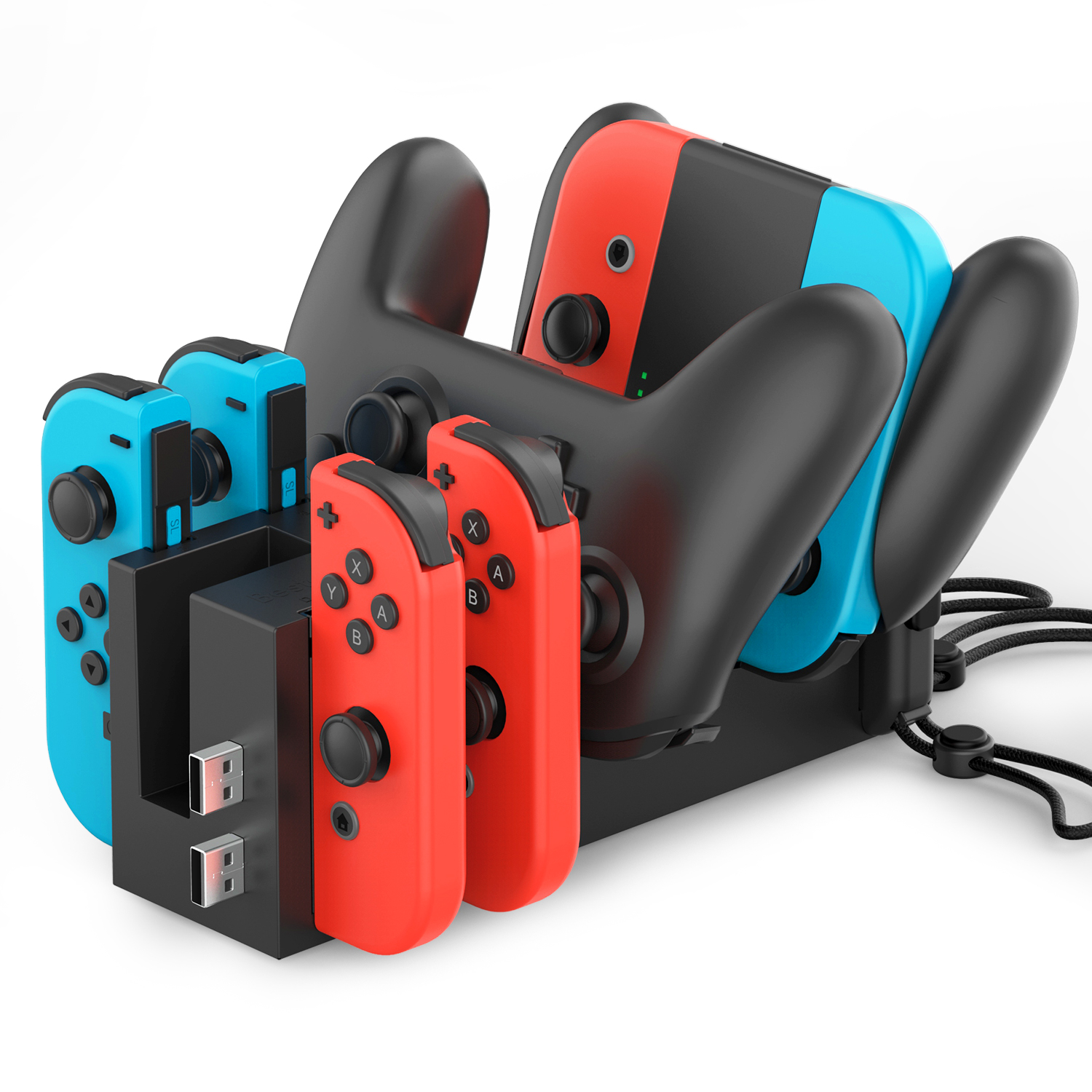 Новое зарядное устройство док-станция для Nintendo switch joy-con игра многофункциональная Подставка для зарядки