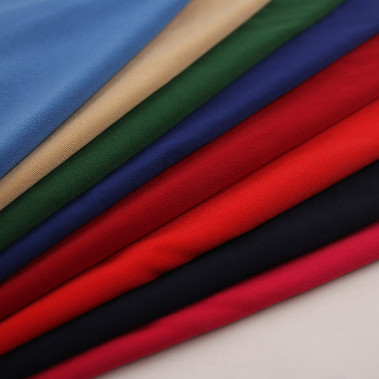 Indian Textiles 4 Way Stretch Knitted P/D Dyed Zurich Fabric For Sports Wear