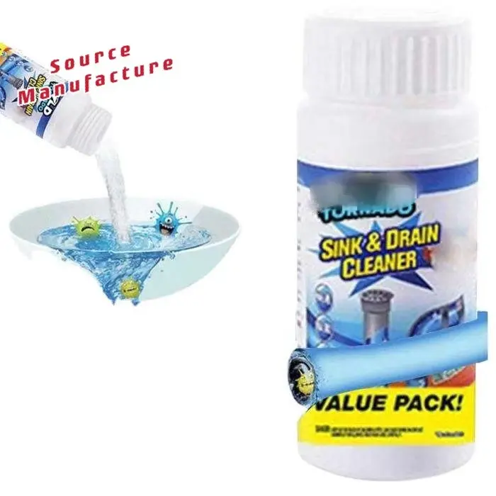 Chemical Powder Agentdrain Cleaner Sticks Clog Remover Kitchen Sink and Drain Cleaner