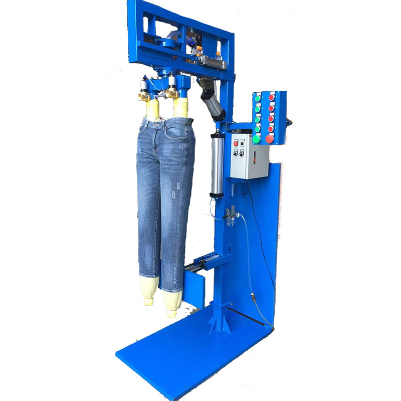 Apparel Laundry Machinery Automatic Vertical Inclined And Horizontal Intergrated Brushing Machine For Jeans Garment Techniques