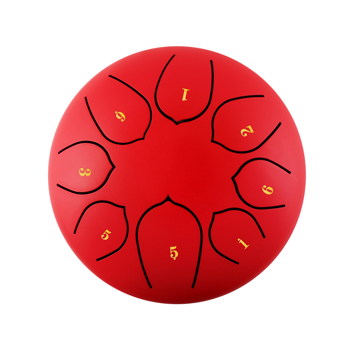Steel Tongue Drum 8 Notes 6 inches Percussion Instrument Handpan Drum