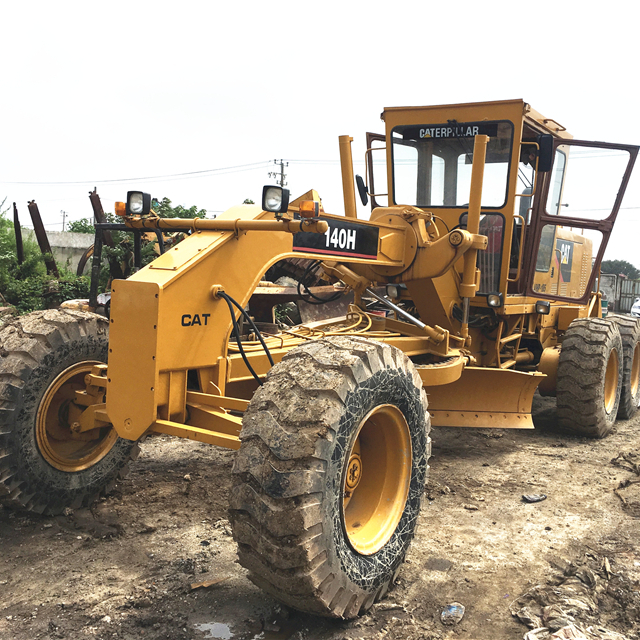 Конкурентоспособная цена используется CAT 140H автогрейдер гусеница 140G автогрейдер