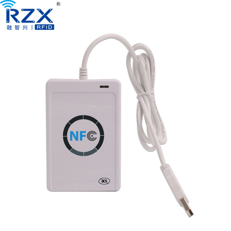 Оптовая продажа, NFC Бесконтактный картридер ACR122U, USB-интерфейс, планшет, считыватель смарт-карт