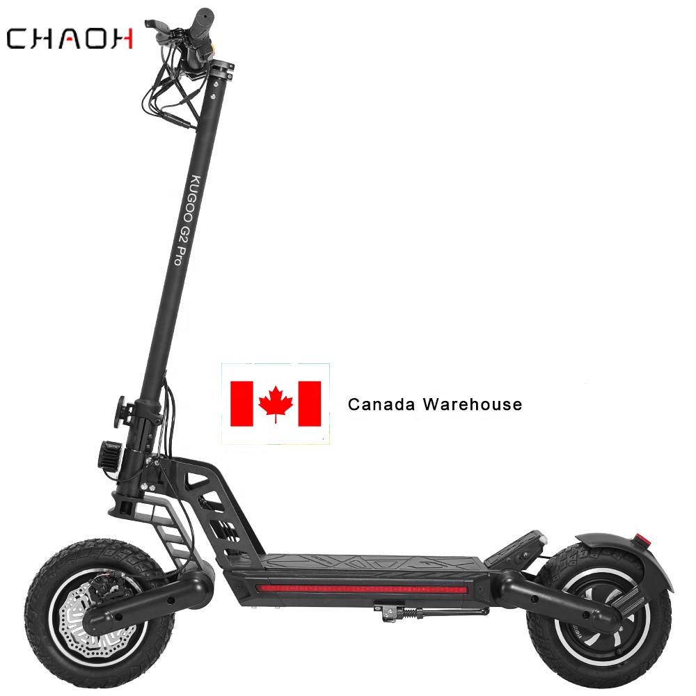 Складной электрический скутер KUGOO G2 PRO, 800 Вт, 48 В, 13 Ач, 50 км/ч