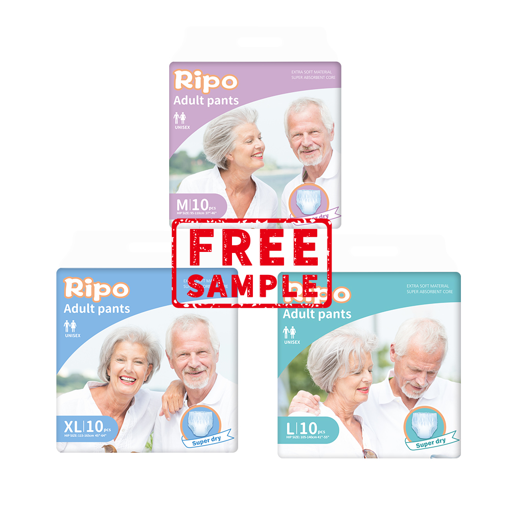 FREE SAMPLE Wholesale Adult Pull Up Diaper Pants Disposable Adult Diaper