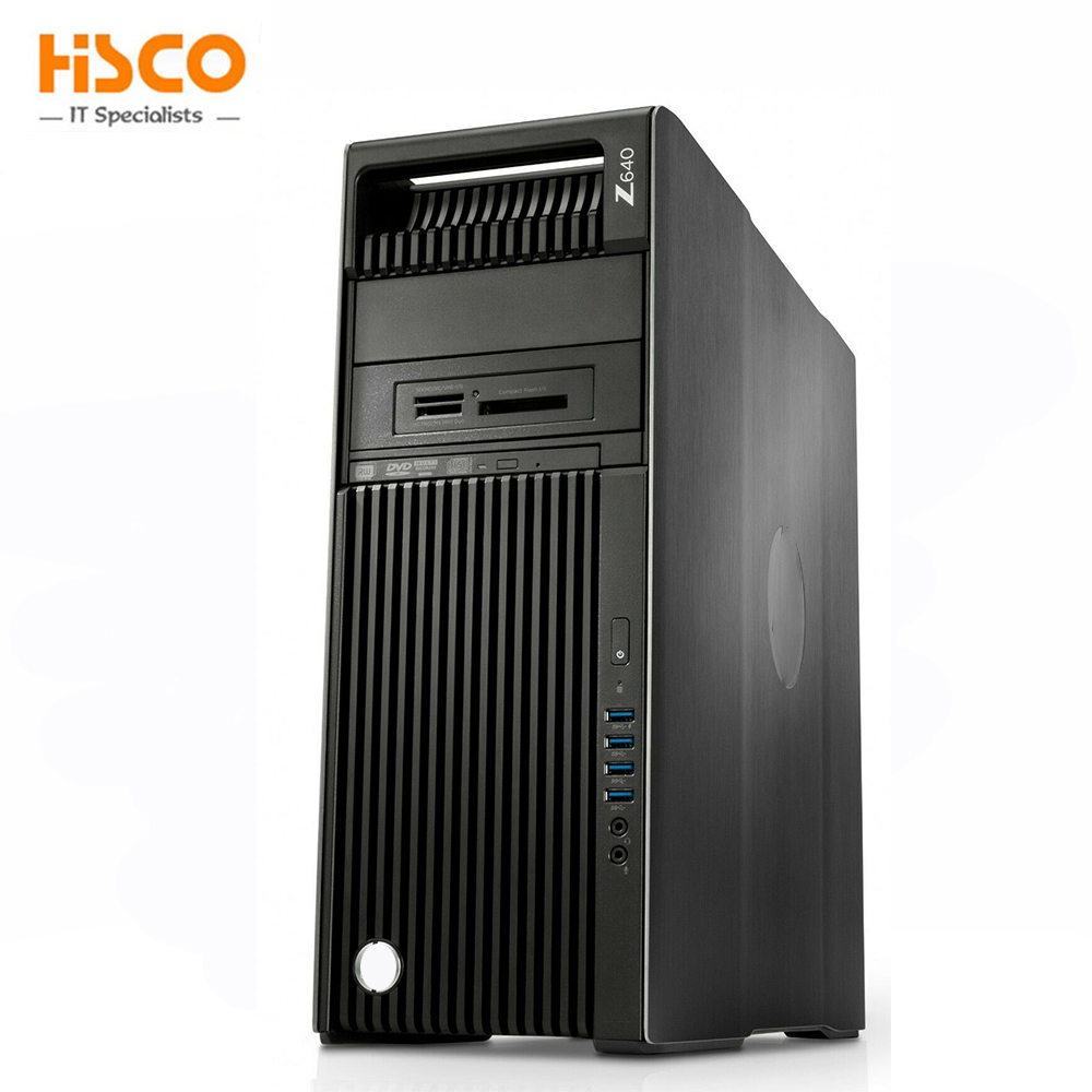 Z640 рабочей станции 24 ядра 48T, 2x Ксеон E5-2650V4, 128 ГБ DDR4, Квадро, графического процессора (SSD)