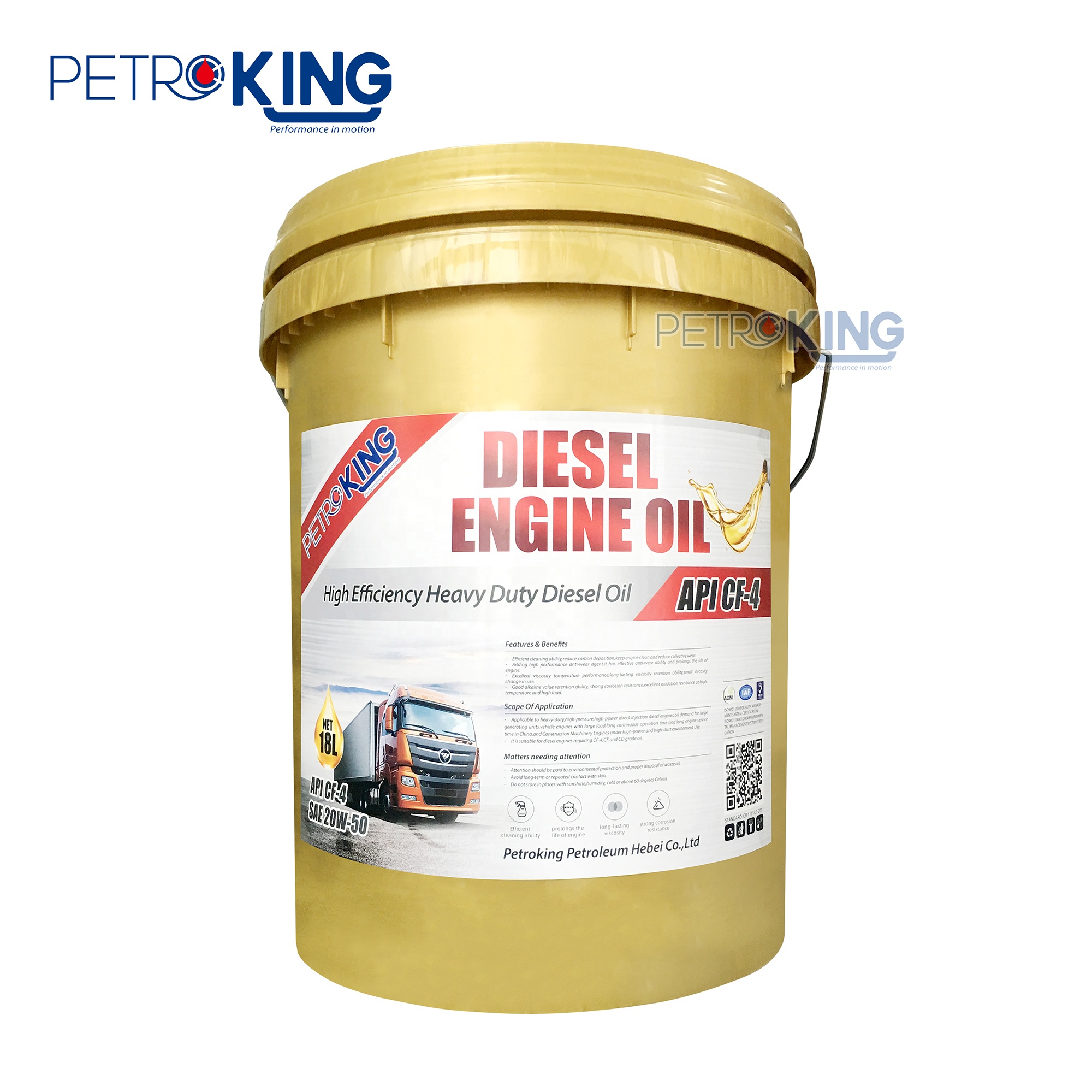 Petroking высокого качества CF-4 дизельный двигатель смазочные масла смазочного масла