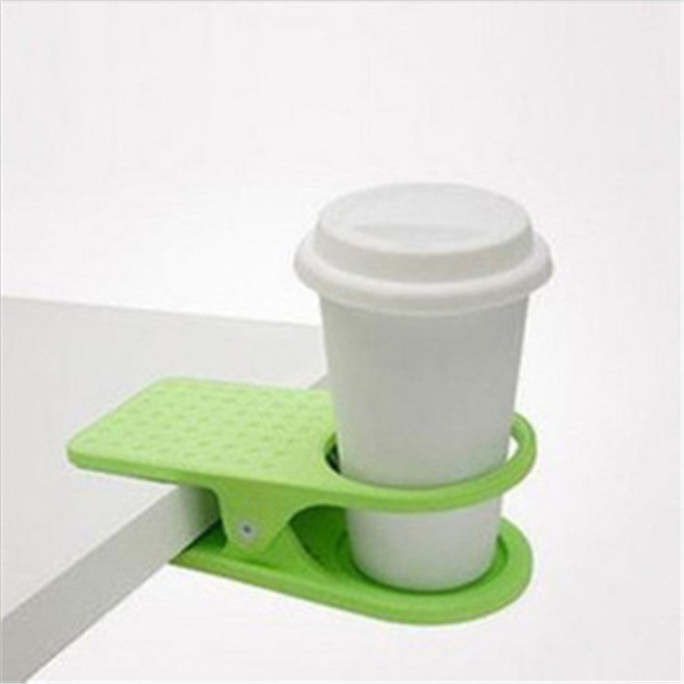 Fashion Cup Coffee Drink Holder Clip Use Home Office Desk Table