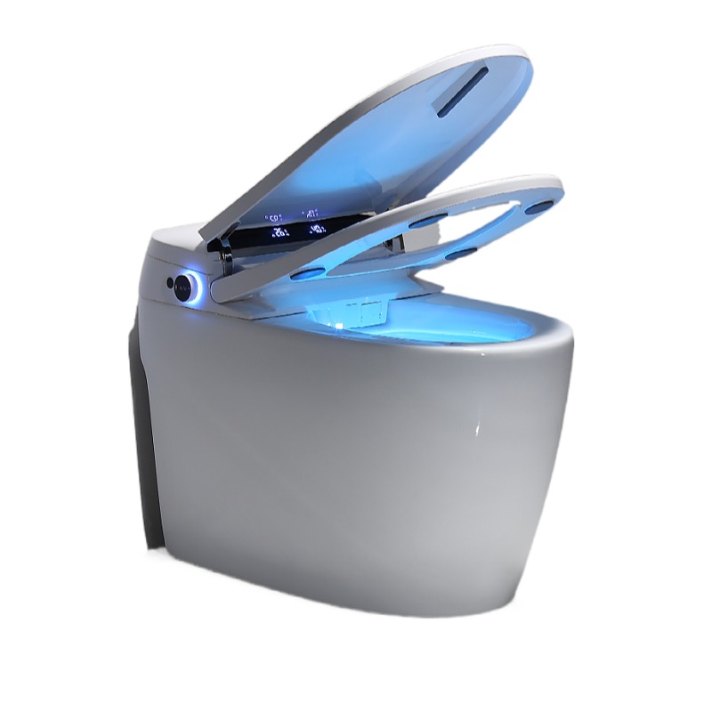 Customized 41kg Weight Full Black Bowl Ceramic Modern Toilets Without Water Tank