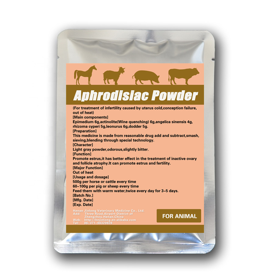 Veterinary Feed Additives Livestock Cow Sheep Pig Use Herbal Aphrodisiac Powder
