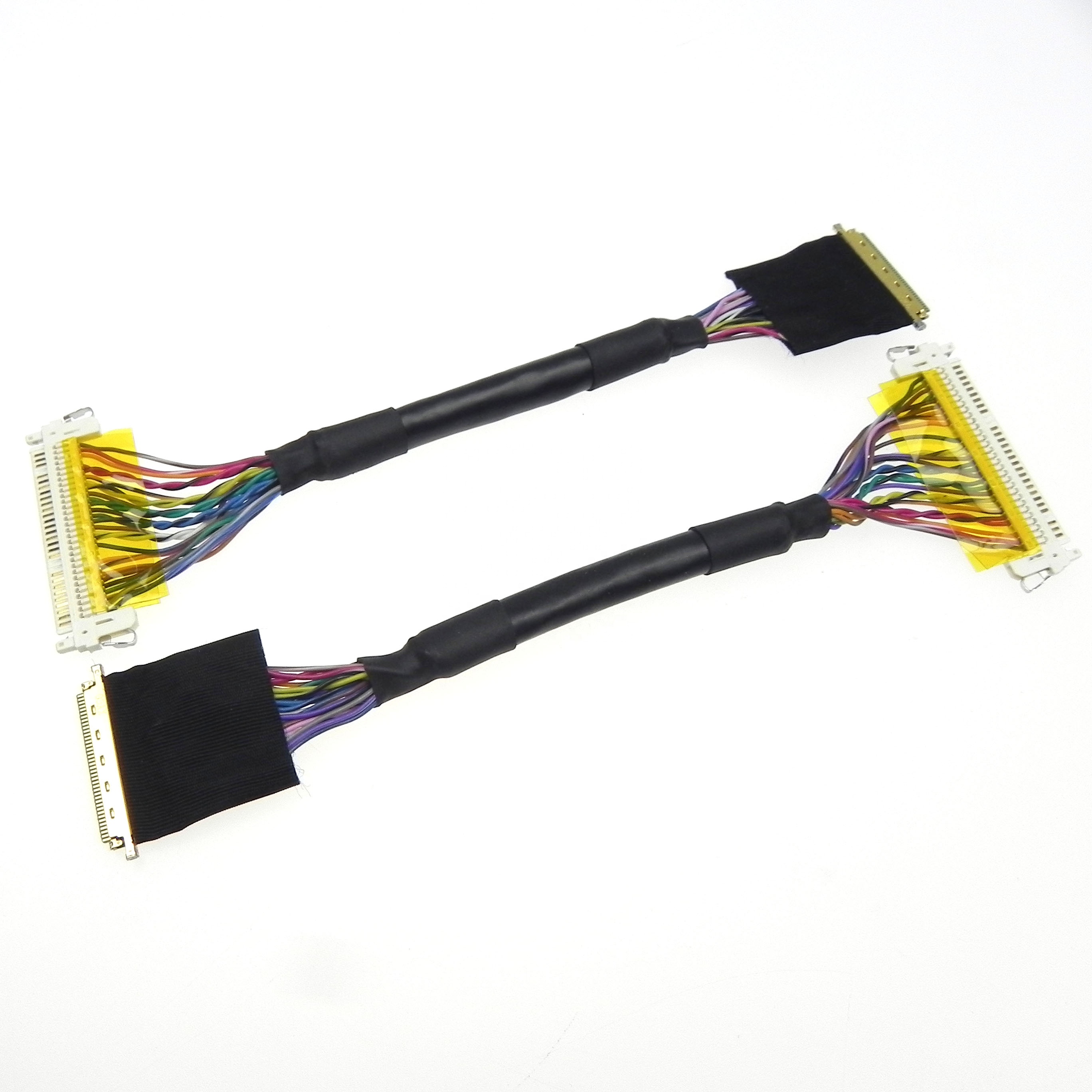 Пользовательские ЖК-экран lvds разъем 40pin к 30pin кабель в сборе