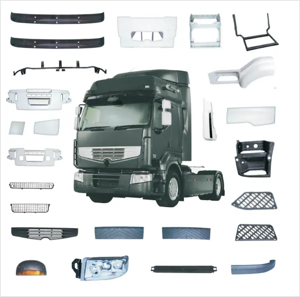 For RENAULT truck body parts Premium / Kerax / Midlum / magnum over 600 items with high quality