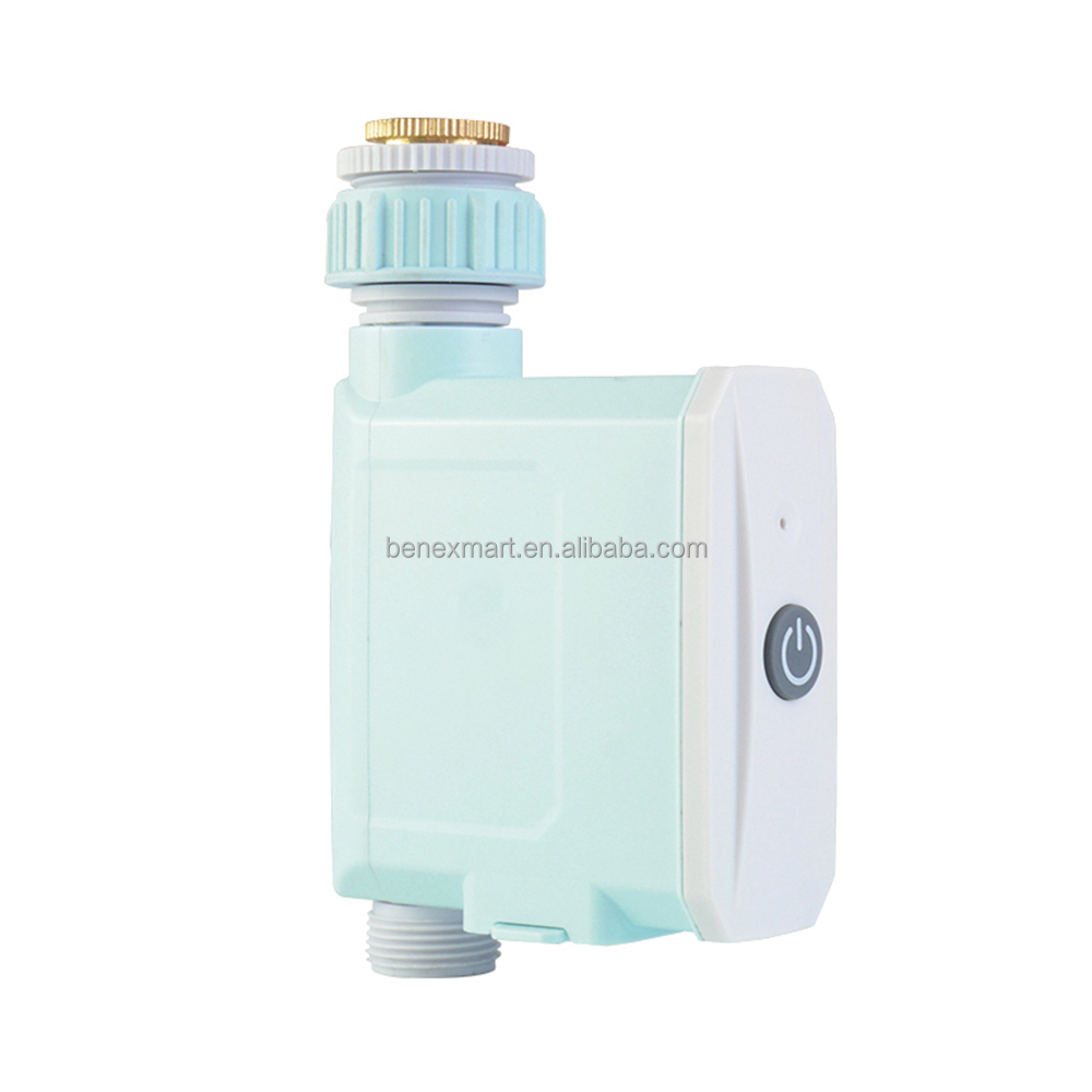 BENEXMART Tuya Blue Smart tooth Garden Irrigation Valve Watering Timer Outdoor APP Remote Control Garden Auto Controller Alexa