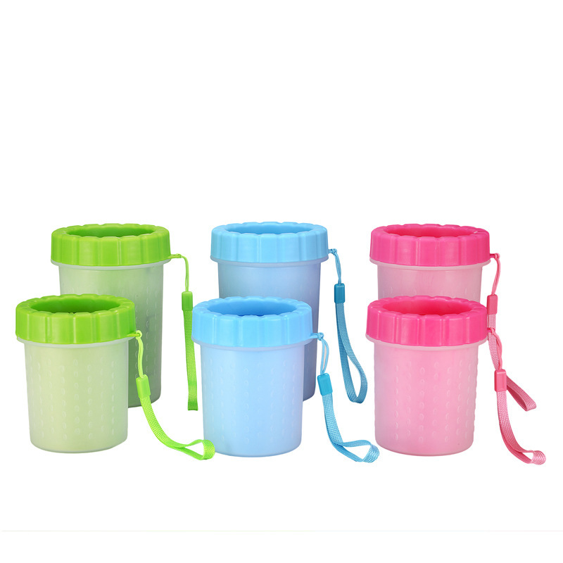 Wholesale Cleaning Pet Foot Pet Feet Cup Silicone Cleaner Dog Paw Wash Cleaner