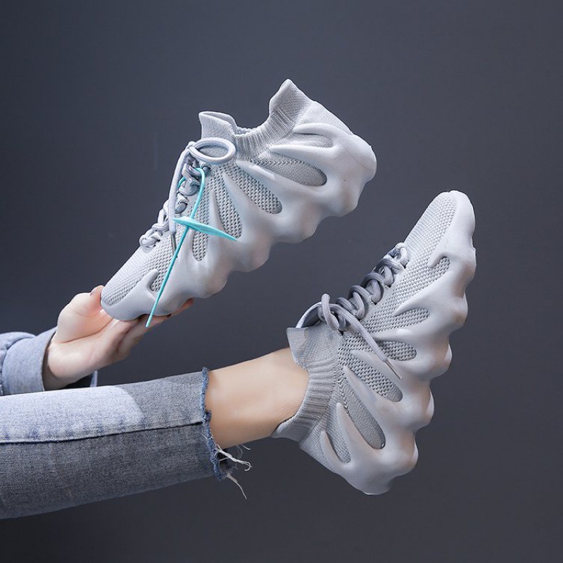 2021 New Arrival Fashion Trainers Sneakers Running Sport Shoes for Women and Ladies Purple Black Casual Bag Waterproof Summer