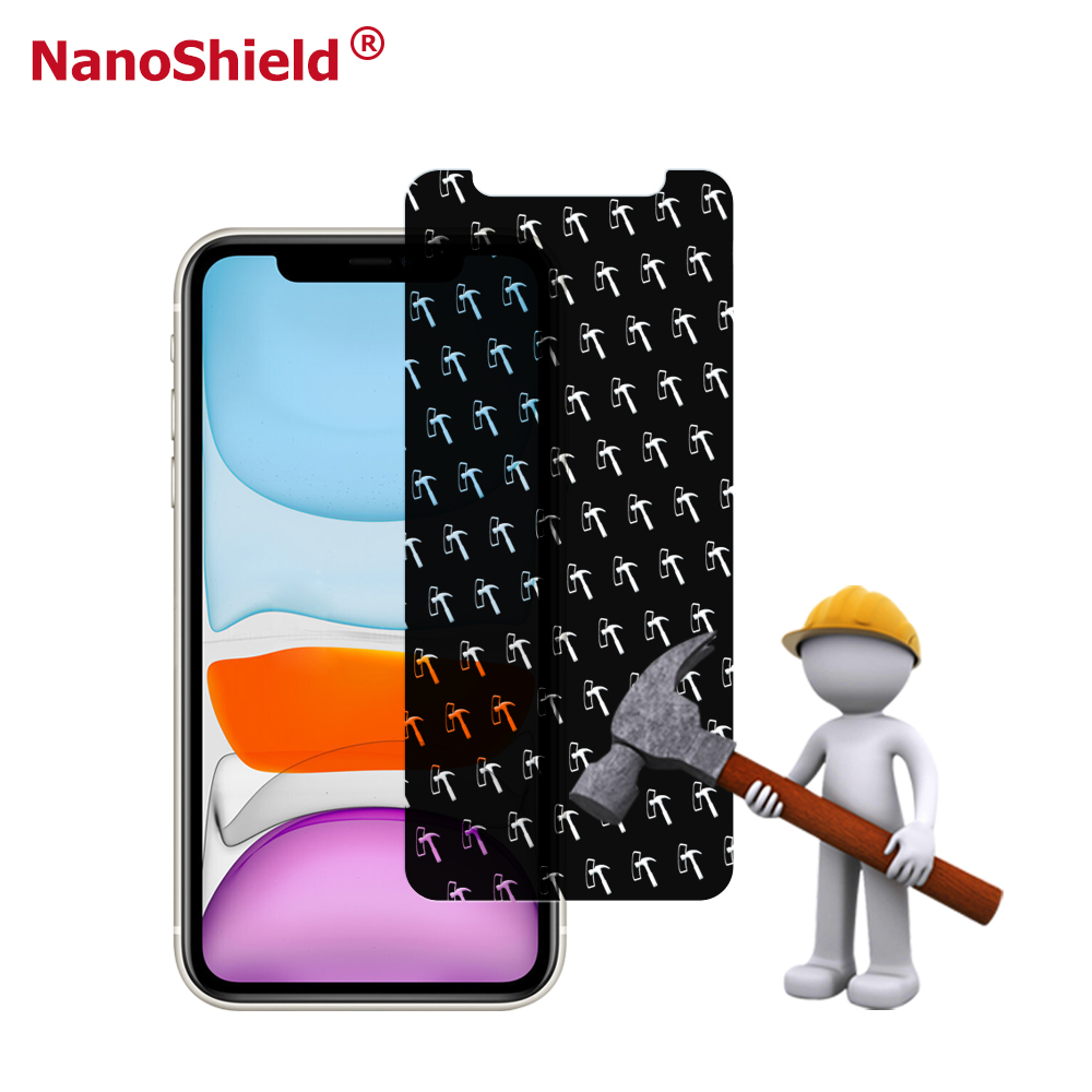 11 Years Factory Best Selling Hammer Anti Shock Screen Film for iPhone 11 Nano Anti Shock Screen Protector for iPhone X
