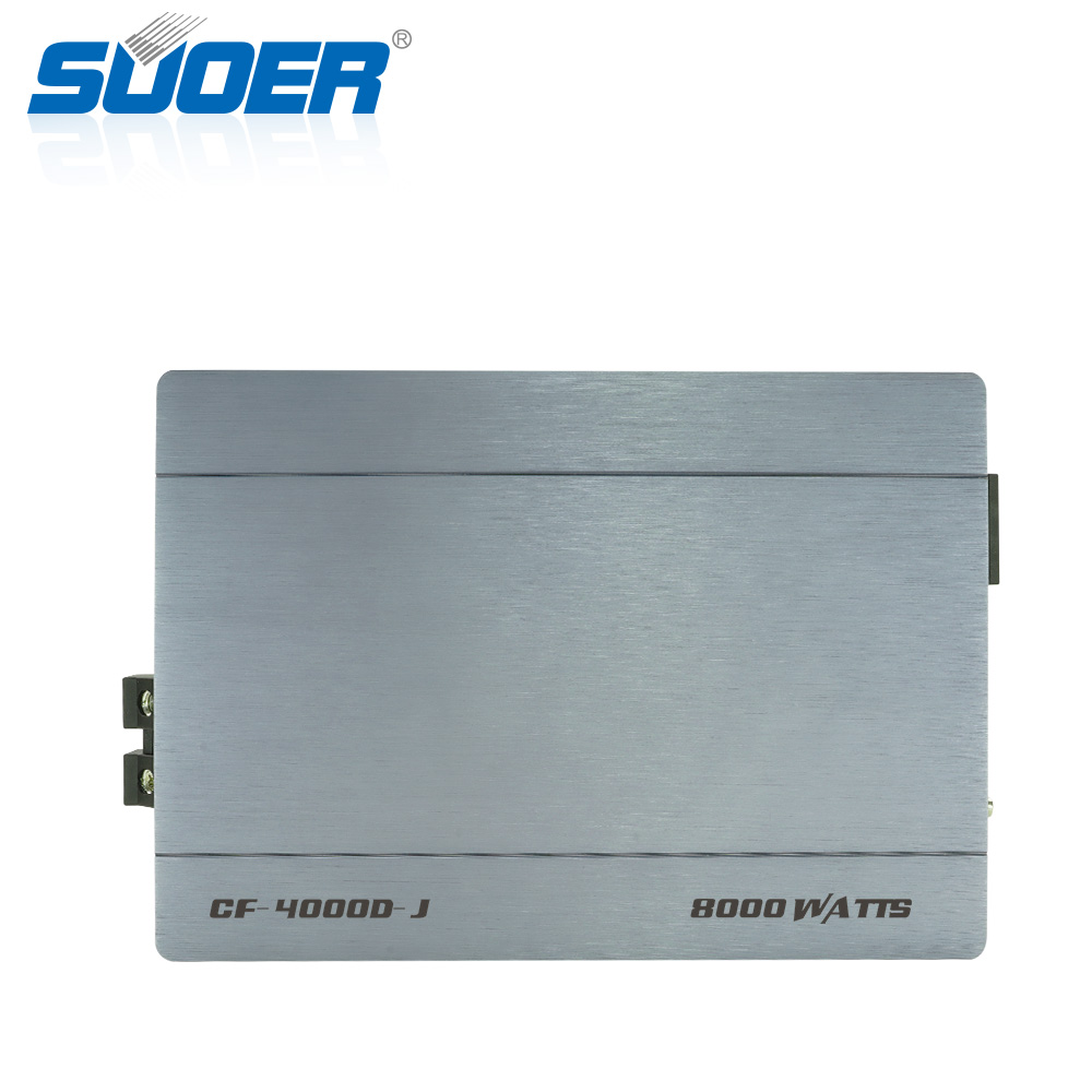 Suoer CF-4000D-J 10000w 8000w professional 12v высокомощный одноканальный автомобильный усилитель звука класса D