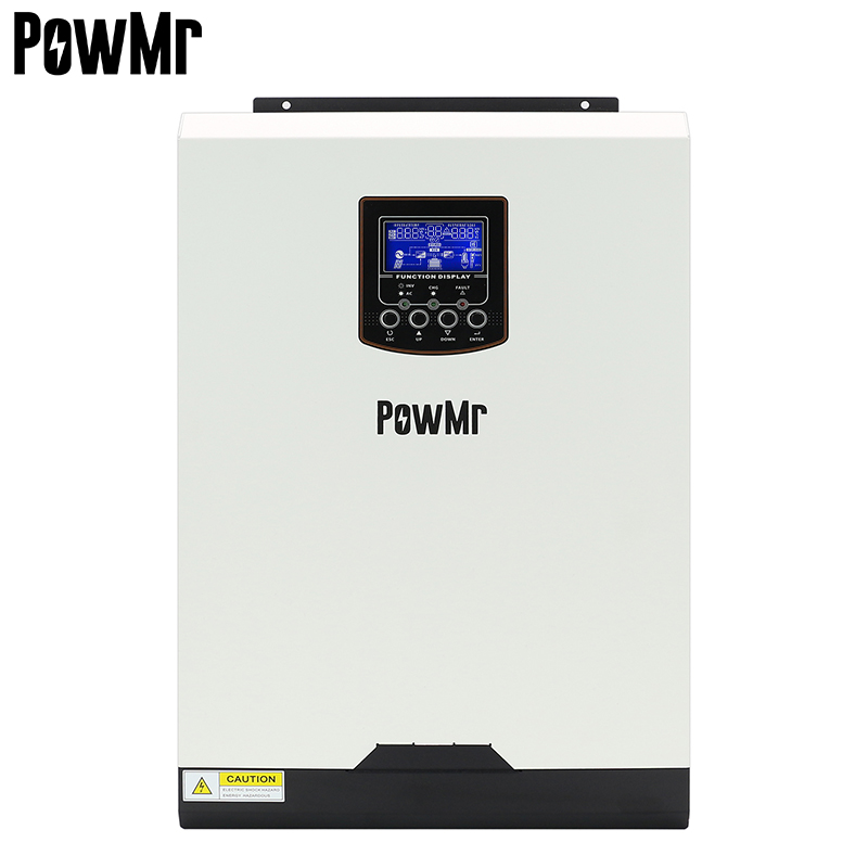 Солнечный гибридный зарядный инвертор PowMr 3 кВт 5 кВт 24 В 48 В постоянного тока и 230 В переменного тока встроенный ШИМ Контроллер заряда солнечной энергии 40 А 60 А