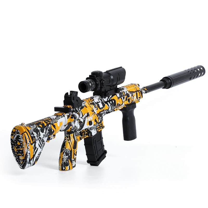 Лидер продаж на Amazon, пистолет с мягкими пулями M416, игрушечный электрический пистолет для мальчиков
