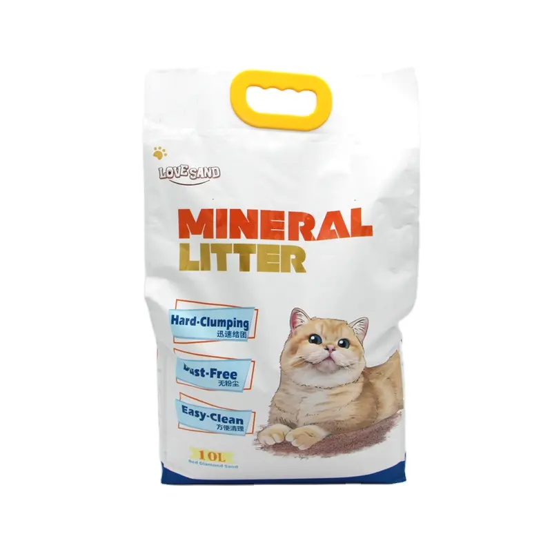 High Quality Clump Dust Free Mineral Bentonite Cat Litter Sand