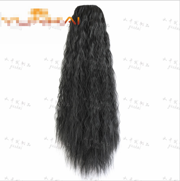 Lida Ponytail Hair Drawstring Kinky Hair Ponytail Synthetic Kinky Straight Extension 18 24 HEN Style Clip Unit Piece Weight Type