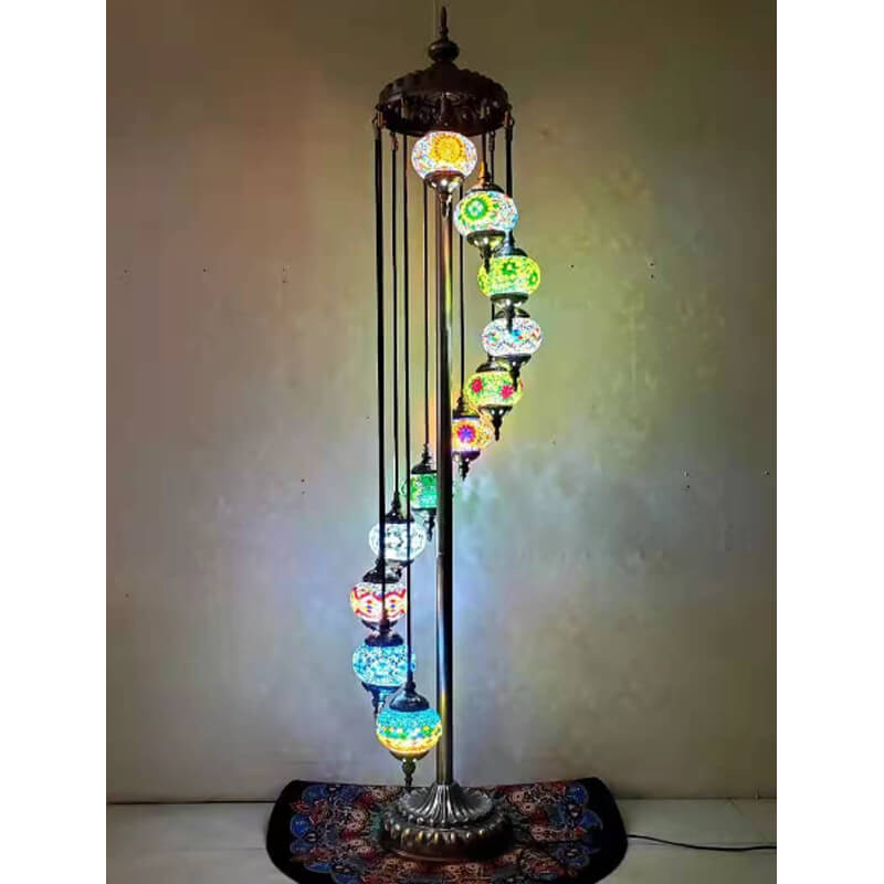 Turkish floor lamp retro romantic bedroom living room restaurant hotel bar wedding floor lamp