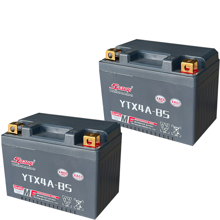 Новый продукт YTZ5S, высококачественные гелевые батареи 12 В 4 Ач для мотоцикла, для скутера, велосипеда, свинцово-кислотные батареи