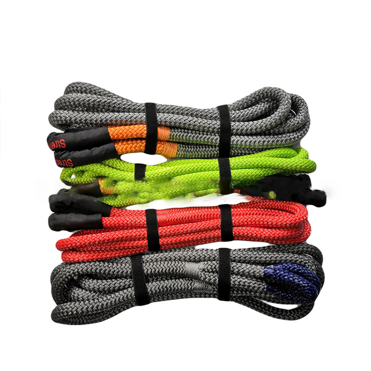 Tow Rope Monster OffRoad Recovery Rope Kit Kinetic Soft Shackle Tow Rope