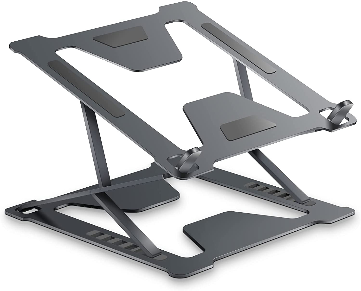Aluminum Portable Computer Stand Riser, Ergonomic Laptops Elevator for Desk