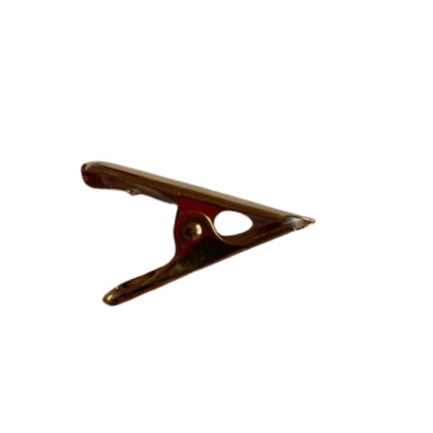 Innovation Technology Students Ideal Gift Cute Rose Gold Brass Metal Bulldog Clips