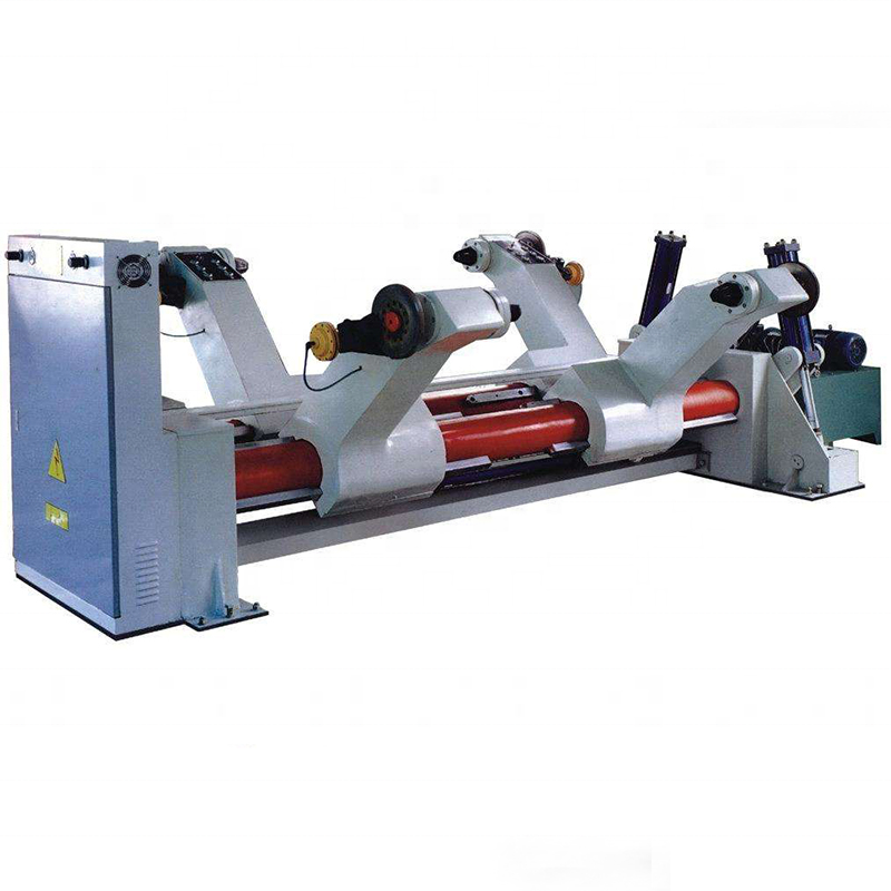 Fully Automatic Accurate Mill Roll Stand Track Corrugated Paper Production Line