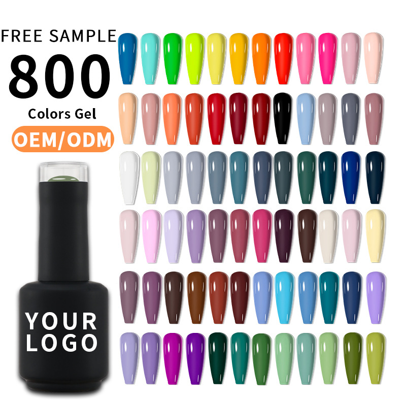 Поставщик лака для ногтей OEM Custom Private Label Set Стойкий лак для ногтей УФ-гель оптом