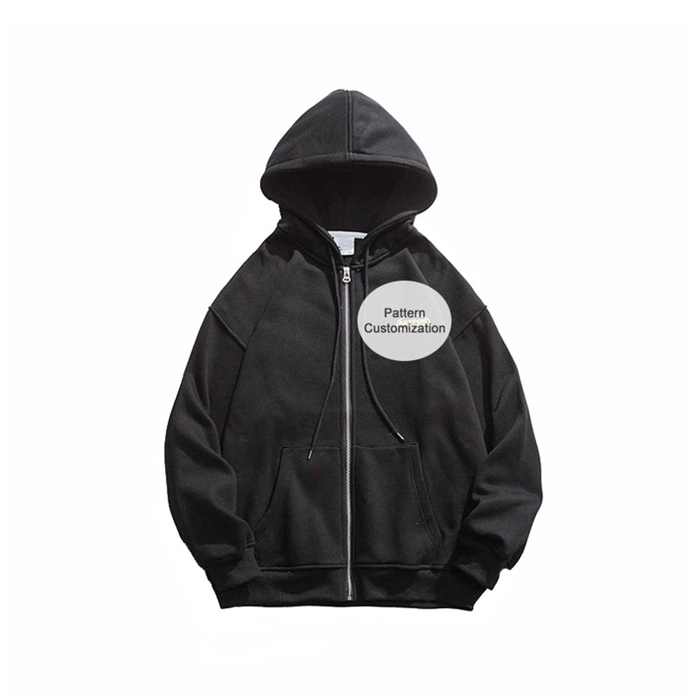 High Quality Polyester Blank Hoodie plus size men's hoodies