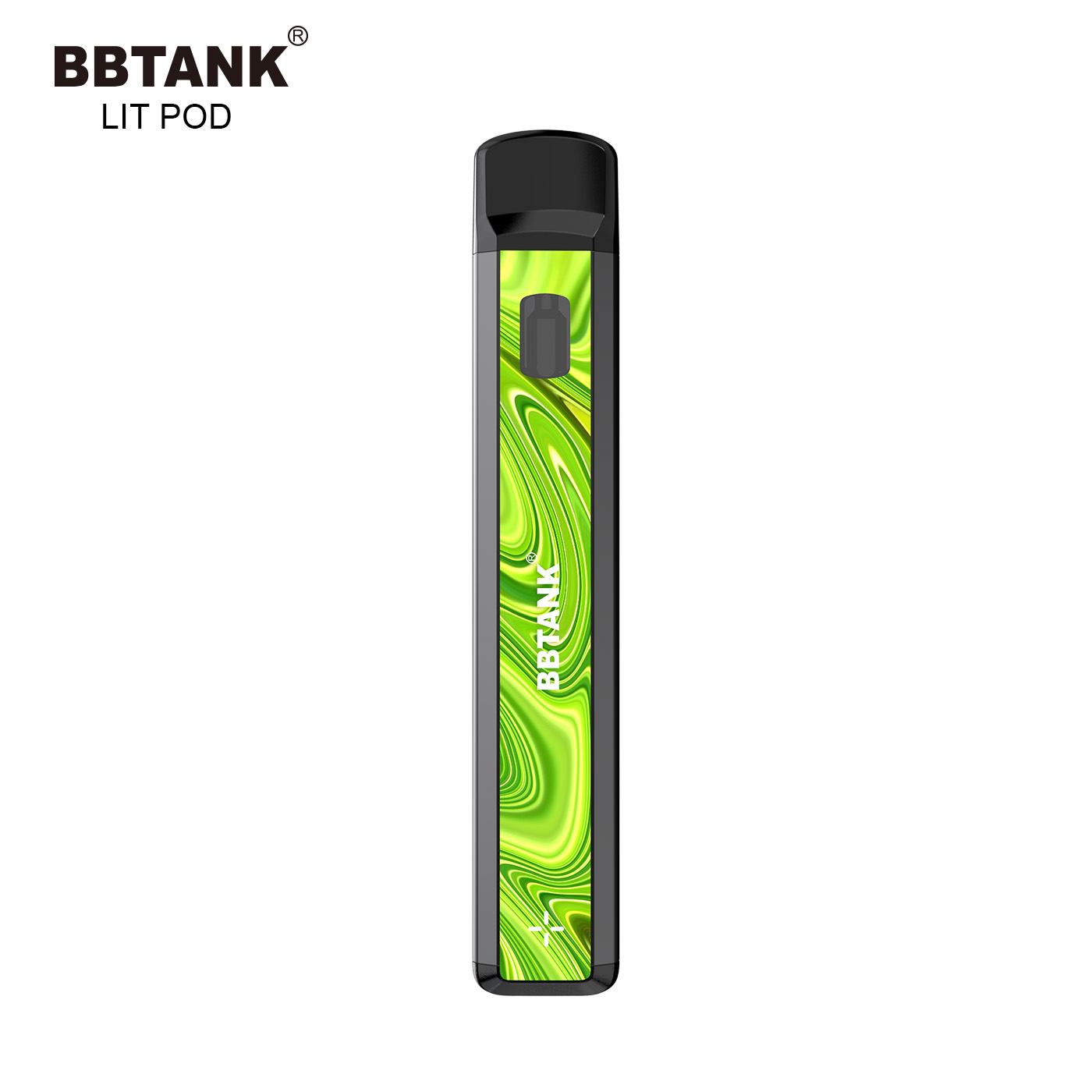 High quality .5ml 1ml cbd oil e cigarette 510 full glass atomizer BBTANK Litpod 2021 popular vape pod