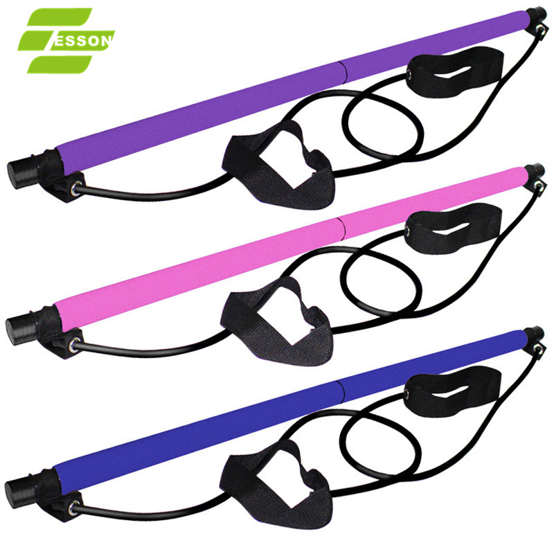 Натяжная штанга для пилатеса, тонкий thruster slim pullr ope yoga pull bar, внутренняя тянущаяся штанга