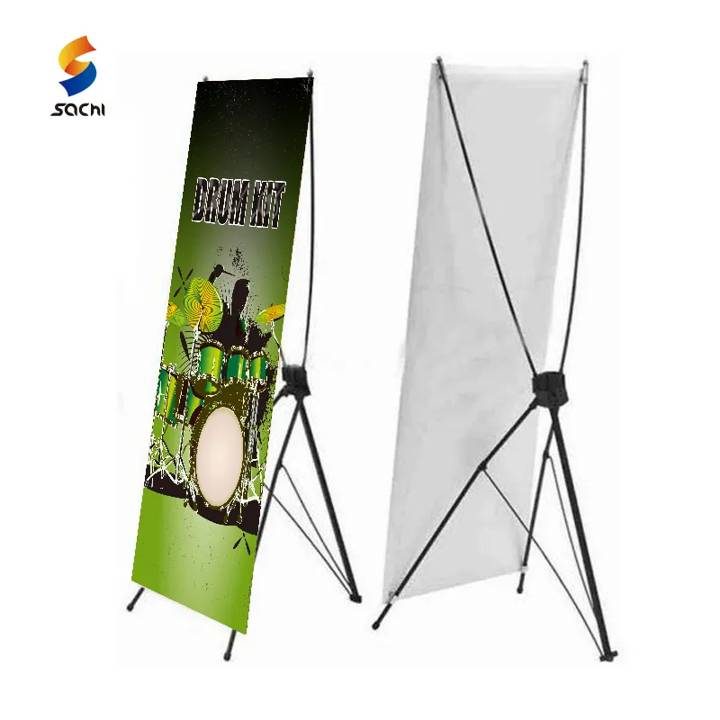advertising x banner standing banner promotional display cheap printing x-banner